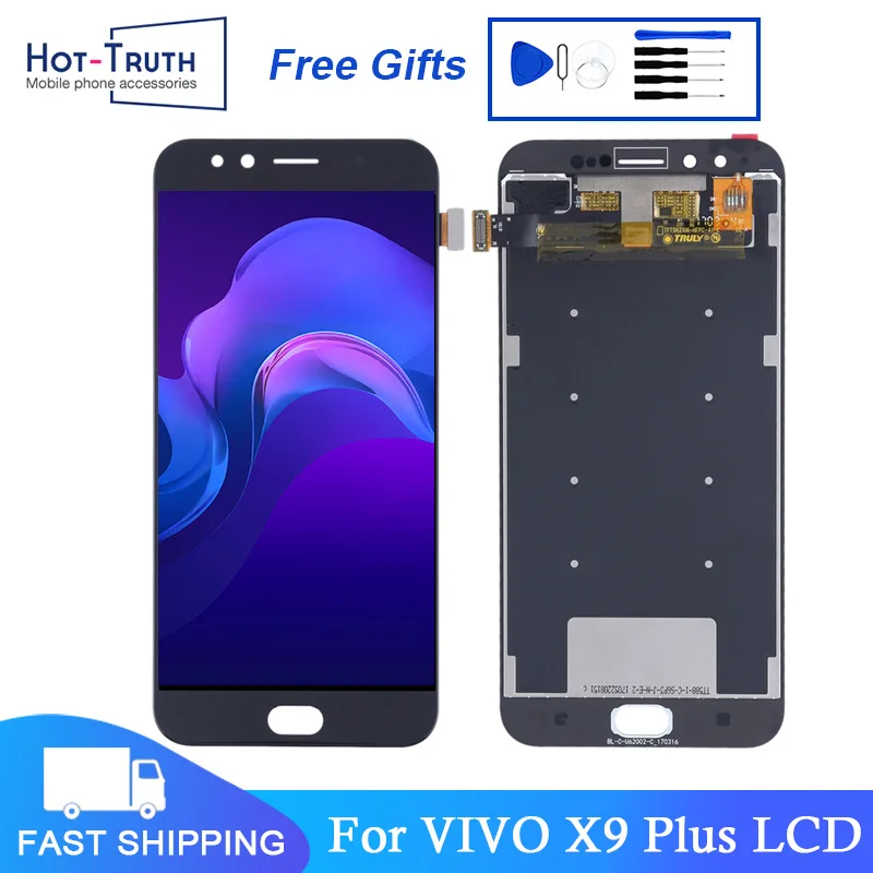 

5.88" LCD For Vivo X9 Plus LCD Display Screen Touch Sensor Digitizer Assembly X9plus Display New Replacement 100% Texted AAA+