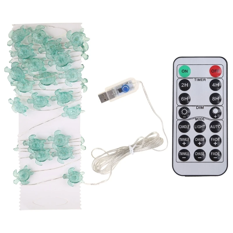 

USB Sea for Turtle Fy Lights for Indoor Festive Wedding Birthday Home Party