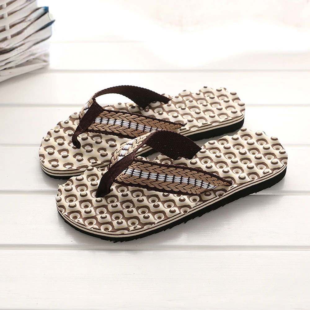 Flip Flops Beach Slippers Men Summer