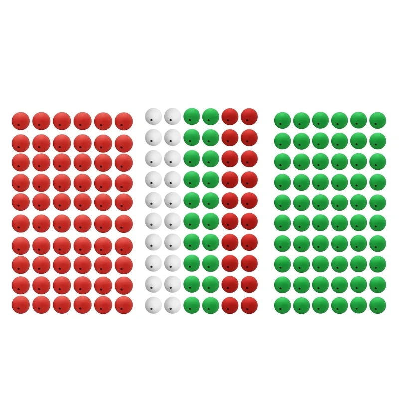 

60Pcs Christmas Silicone Loose Beads Silicone Beads for Christmas DIY Craft Bracelet Necklace Keychain Making Home Decor