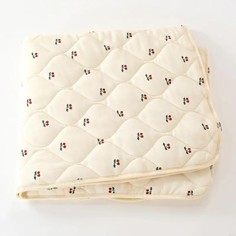 M89C Baby Blanket Warm Swaddling Wrap Winter Autumn Printed Quilt Nap Blanket Bedding