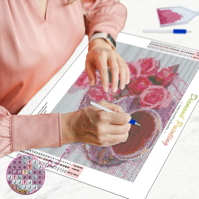 Diamond Painting CHENISTORY Photo Custom Full Square/Round Diamonds Embroidery Art Kit Home Decoration