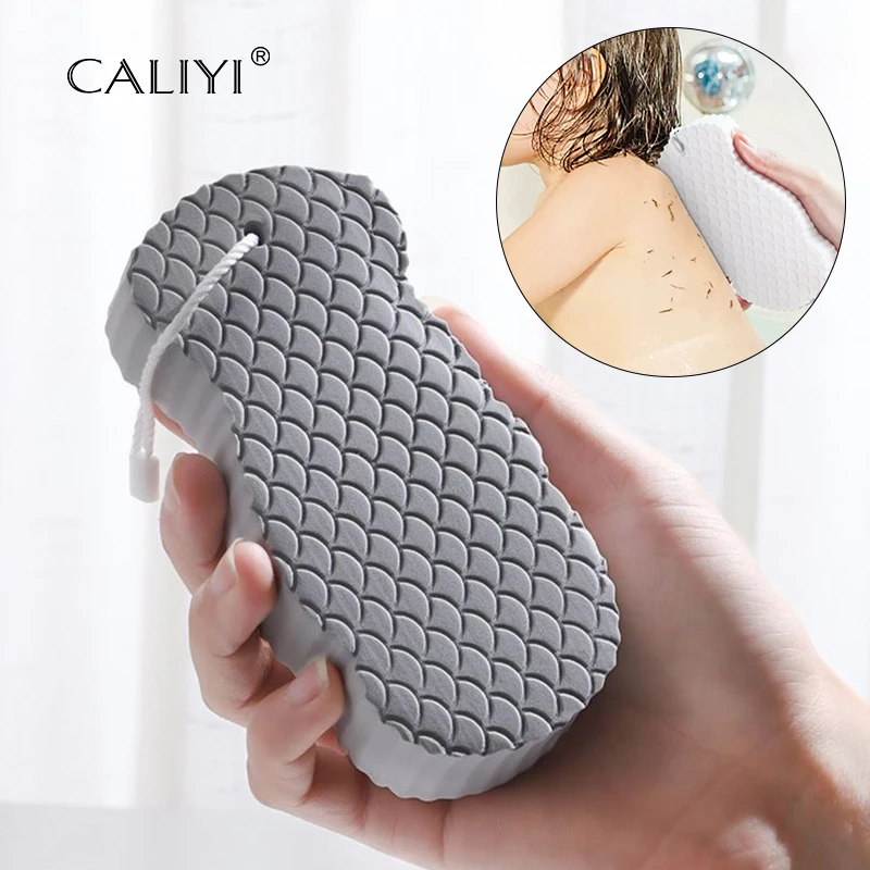 3D Magic Exfoliating Sponge Household Children's Bath Sponge Body Peeling Dead Skin Exfoliating Massager Cleaning Bath Brush