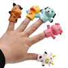 Finger Puppets for Children and Babies 5 Farm Animals Doll Set Toy 4
