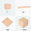 Wooden Montessori Math Toys Decimal Teaching Aids Arithmetic Game Toddler Early Learning Educational Toys For Children Preschool 3