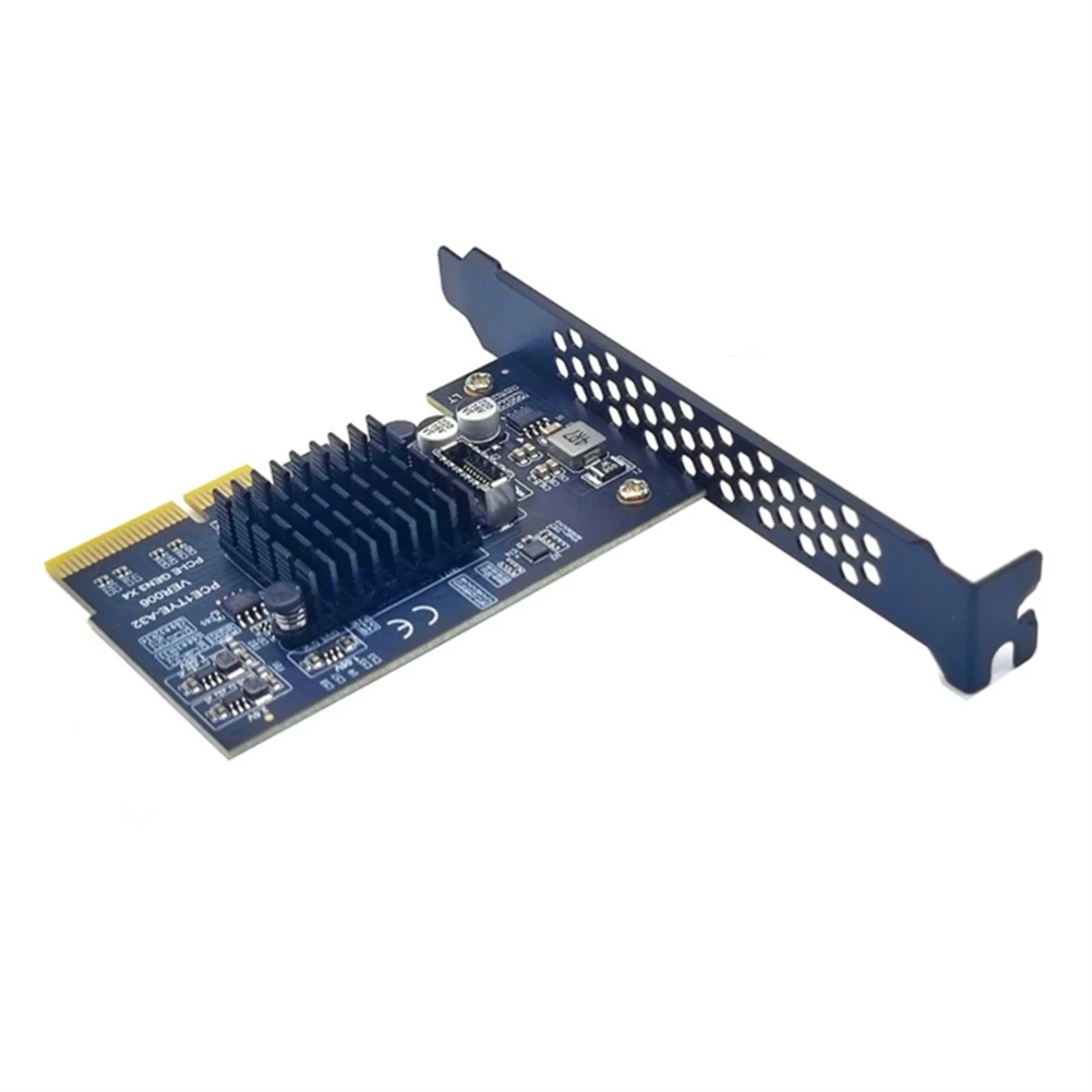 

Плата PCIE 4X на USB 3,2, USB 3,2, PCI Express, Gen2X2, PCIe на Type C, Расширительная карта PCIE, USB 3,2, Карта контроллера концентратора для настольного ПК