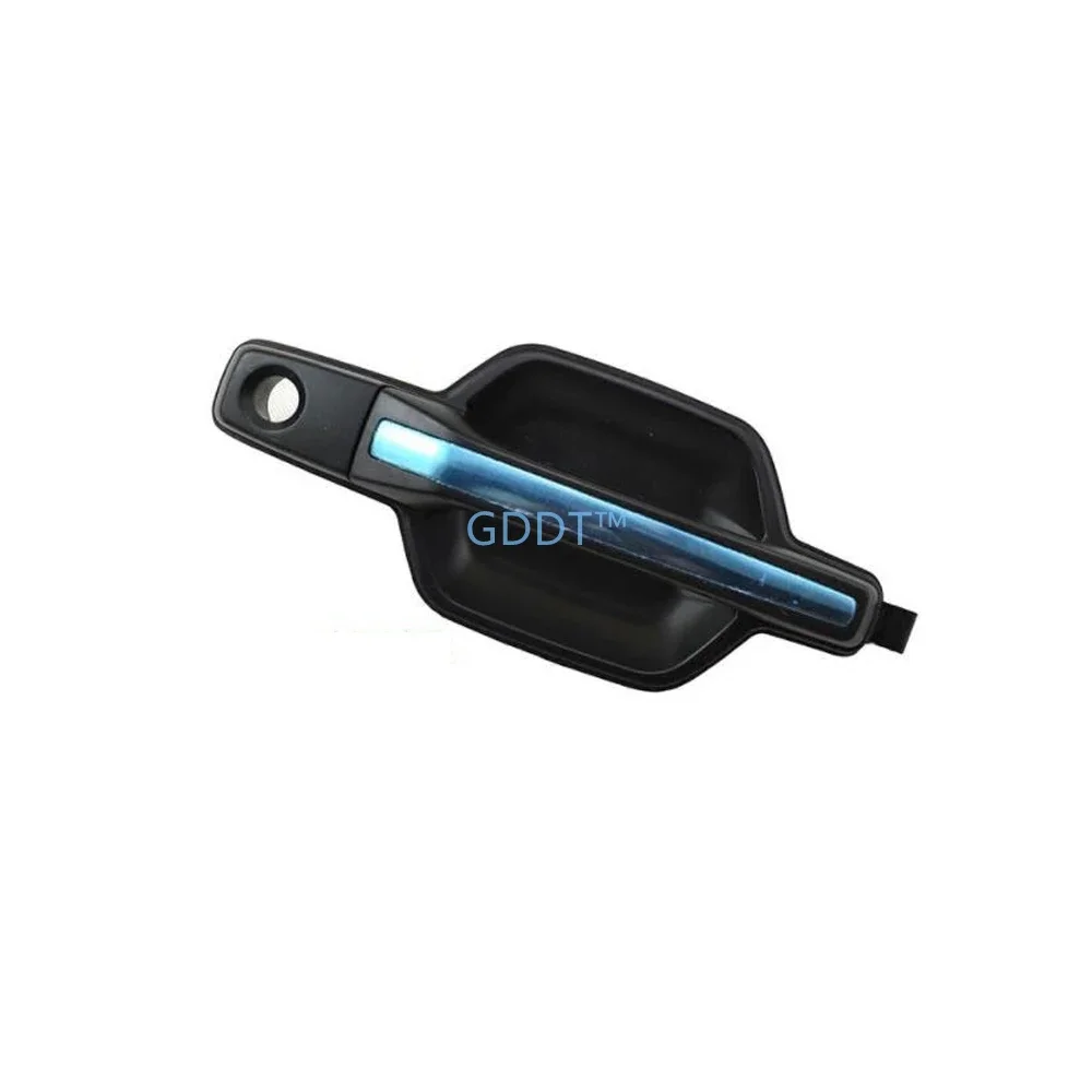 

1 Piece No Painting Door Handle For Pajero V73 V77 Black Color With Chrome Strip For Montero Choose Front Or Rear