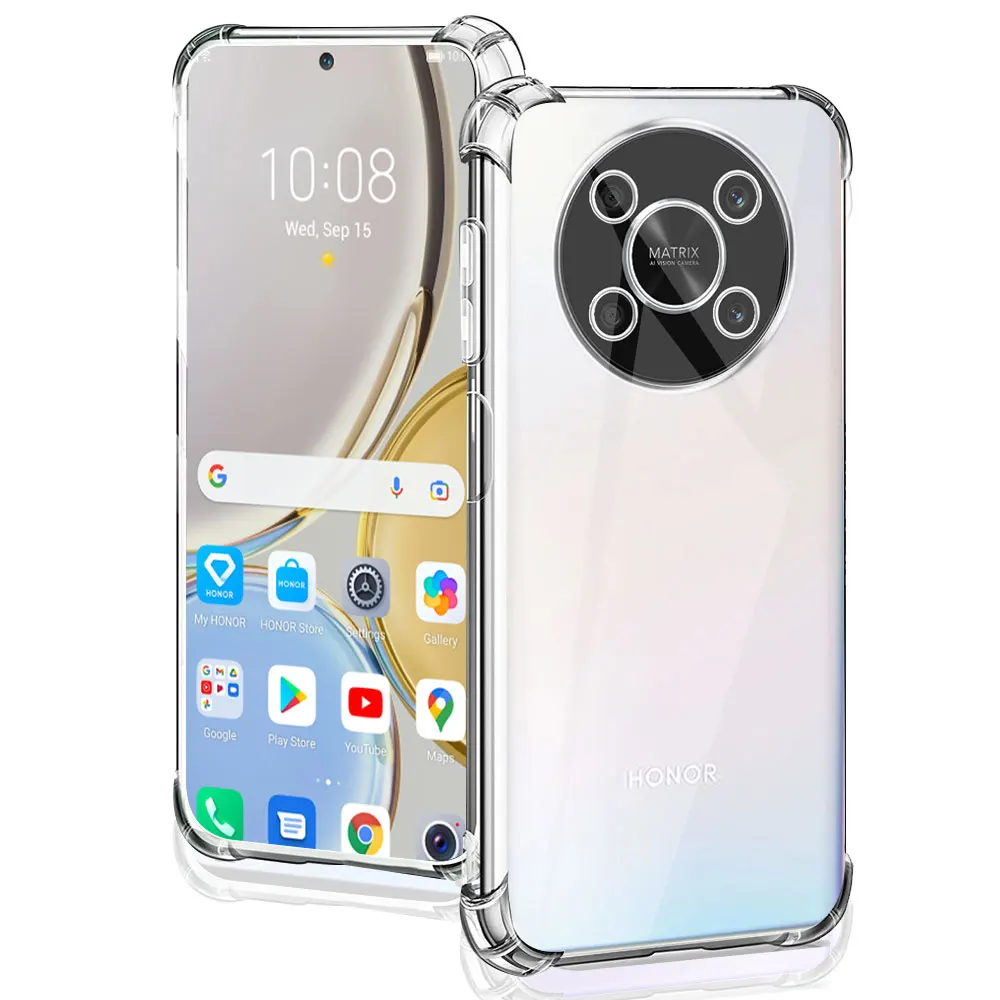 Per Huawei Honor X9 5G Custodia Morbida In Silicone Antiurto Cover Posteriore Per Honor X9 4G Custodia Trasparente Per Telefono Per Honorx9 4G 5G Fund