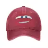 Fashion Cars Lightning Mcqueen Baseball Cap Unisex Style Distressed Denim Headwear Outdoor Summer Gift Caps Hat 1