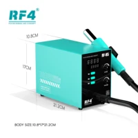 RF4Hot Air Gun RF-H5 800W BGA Rework Solder Station Soldering Heat Air Gun Station 220V / 110V For SMD SMT Welding Repair 2