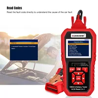 New KONNWEI KW890 12V Car OBD2 Battery Tester Analizer Auto Diagnostic Tool Battery Match 3 in 1 Car OBDII Scanner Code Reader - Image 5