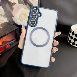 Clear Armor Case with Magnetic Wireless Charging Compatibility - Hard Acrylic Cover for POCO X3 NFC (4)