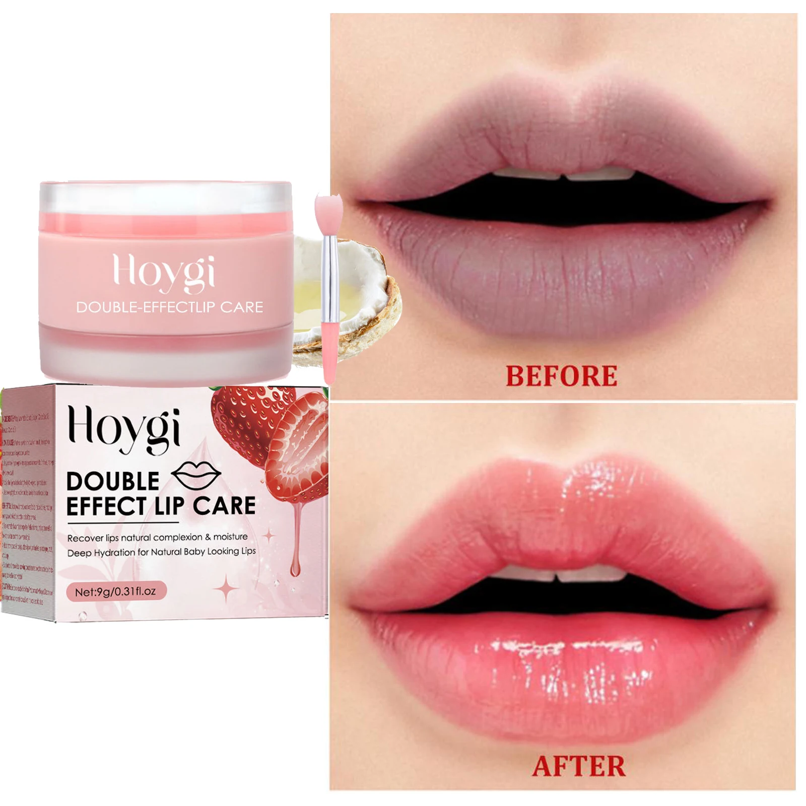 Moisturize Lip Balm Nourish Long-Lasting Cream Exfoliating Dead Skin Lightening Pigment Care Natural Moisture Lip Woman Cosmetic