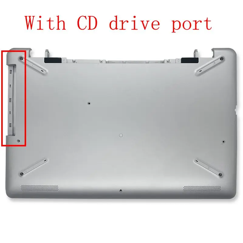 Kit Coperchio LCD Posteriore + Cornice + Cerniere + Carcassa Inferiore Per HP 17-BS / 17-AK / 17AY (Nero)