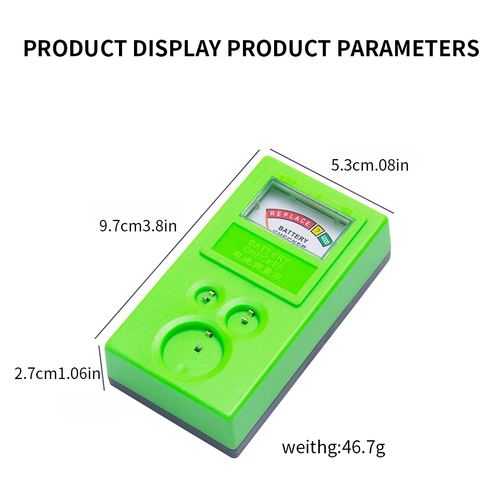 1.55V 3V Button Cell Battery Power Tester Electronic Tester Battery Meter Button Cell Measuring Instrument battery tester