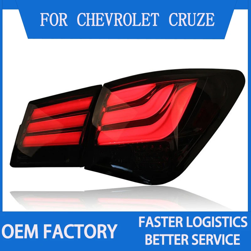 

Задний фонарь для Chevrolet Cruze 2009-2014, задний фонарь, подключи и работай, задний фонарь для поворота и тормоза, задний фонарь, 1 пара
