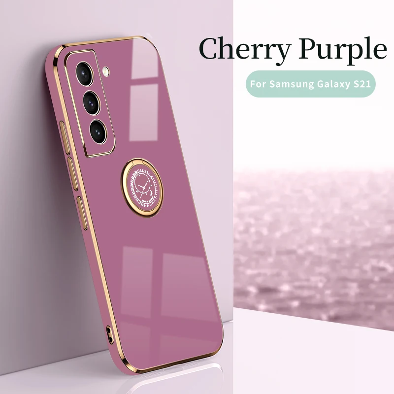 kawaii samsung phone cases Ốp Lưng Thời Trang Cao Cấp Cho Samsung Galaxy S22 Cực Ốp Lưng Dành Cho Samsung Galaxy Samsung Galaxy S22 Plus S21 S 22 Cực Viền Mạ Mềm Mại ốp Lưng TPU Galaxys22 kawaii phone case samsung Cases For Samsung