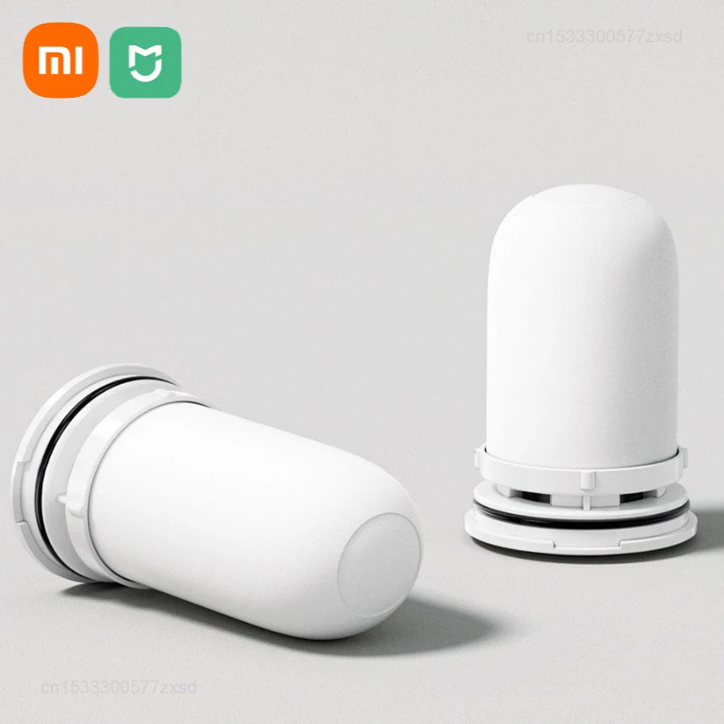 Xiaomi Mijia Faucet Water Purifier 2 Filter Cartridge Cleanable Diatom Mud Ceramic Filters Cartridge Natural Activated Carbon