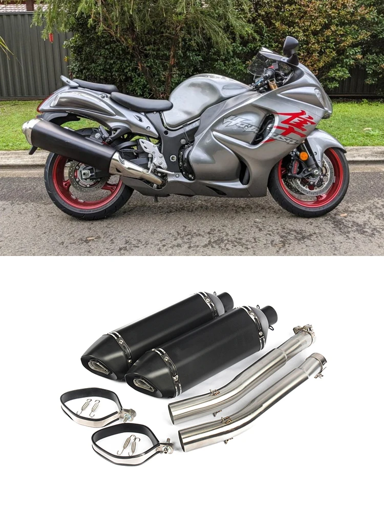 

HMD нержавеющая сталь 304 выхлопная система мотоцикла, для Suzuki Hayabusa GSX 1300R Hayabusa catback dowpipe головка трубы