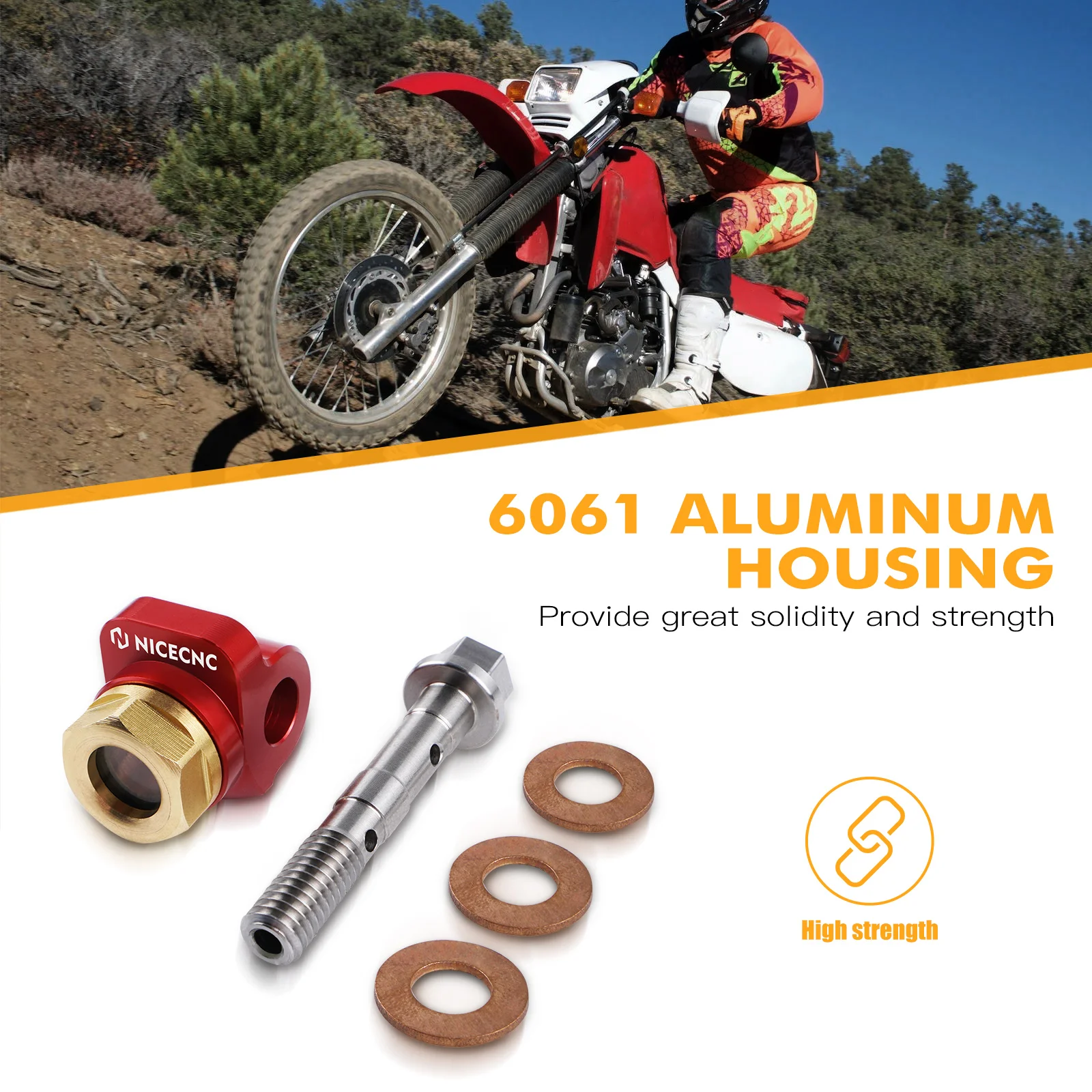 NICECNC ���� ��Ʈ ���� ����Ʈ ����, ȥ�� XR650L XR600R 1985-2023 �˷�̴� ���� ��Ʈ �ͼ�, ����� ��Ȱ ����