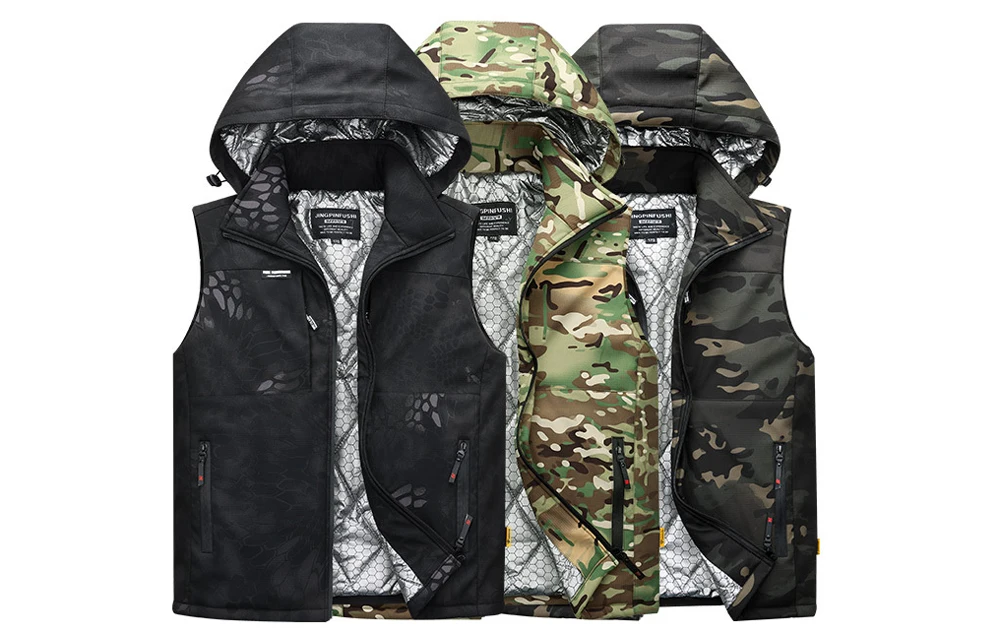 Winter Men's Warm Down Vest - Color Options