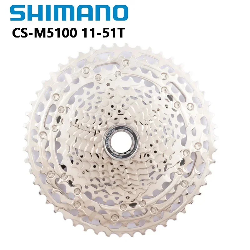 Shimano Deore M5100 Cassette 11 Speed Freewheel 11-42T 11-51T For Mountain Bike MTB