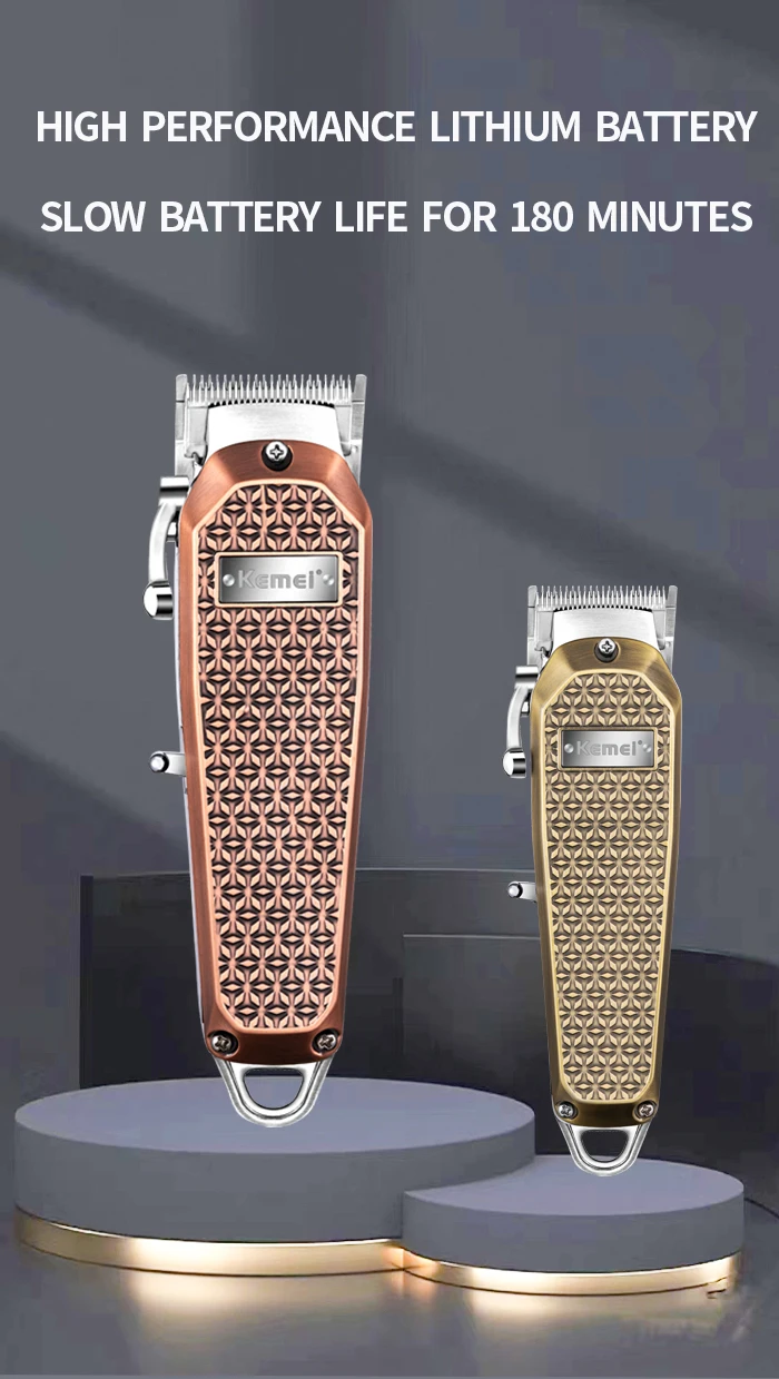 Tondeuse à Cheveux Kemei - KM : 2275 - Sans Fil Pour Hommes, Rasoir Electrique Professionnel-6