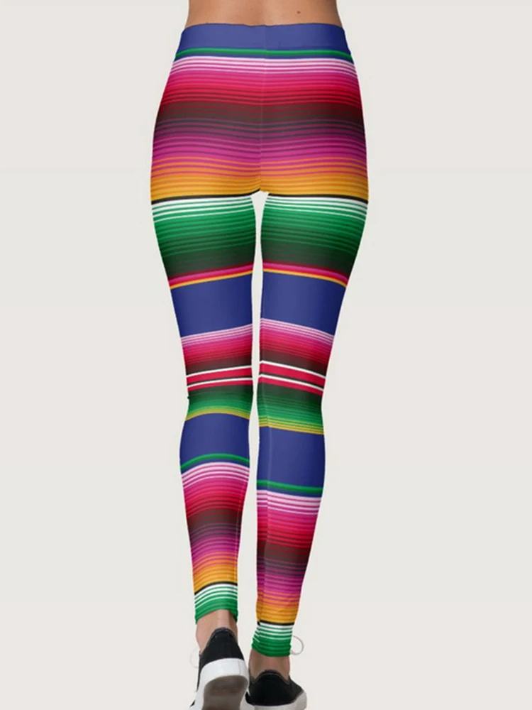 High Waist Fitness Push Up Printed Leggings Women Workout Jegging GYM Sport Leggins Scrunch Drop Ship