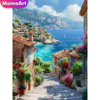 Seaside Street Diamond Art 1