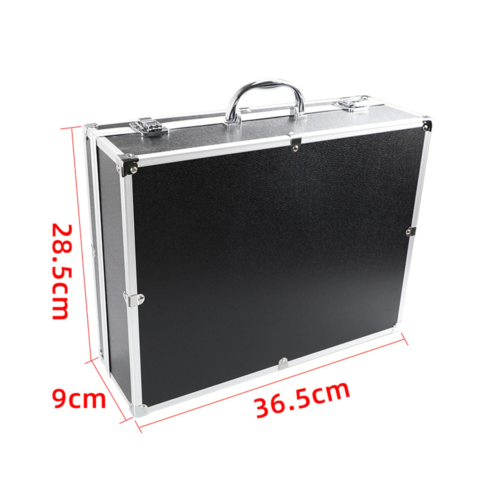 Microfone sem Fio Estojo Rígido com Esponja Profissional Vocal Mic Toolbox Broadcast Equipment Box - Image 4