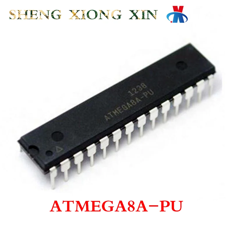 

5 шт/лот 100% новый 8-разрядный микроконтроллер ATMEGA8A-PU DIP-28 -MCU ATMEGA8A Integrated Circuit