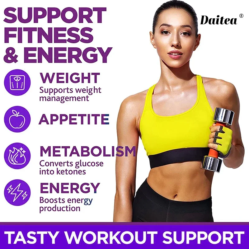 Fat Burning Weight Loss Keto Capsules-Metabolism, Healthy Weight Management, Appetite Suppression, Energy, Muscle Mass