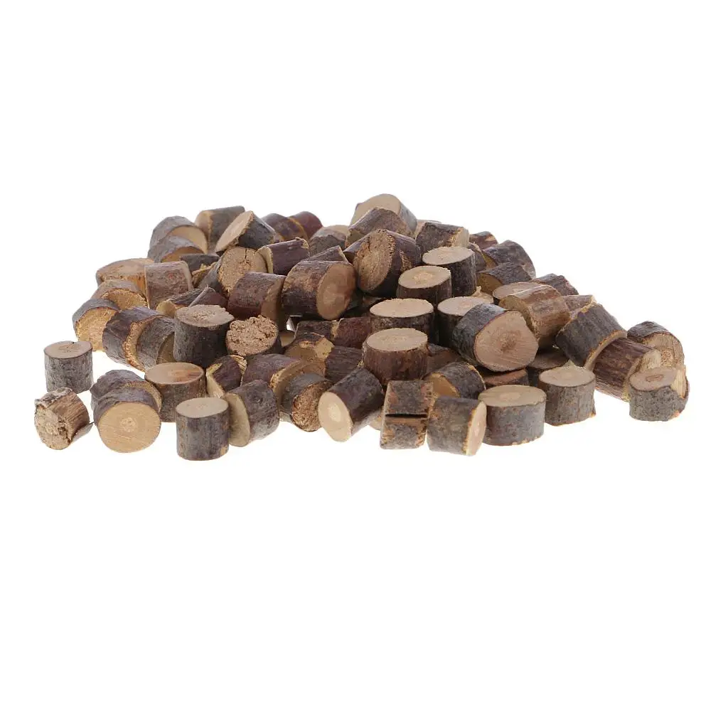 

100pcs Mini Wood Slices DIY decorative rustic wedding home table arrangement