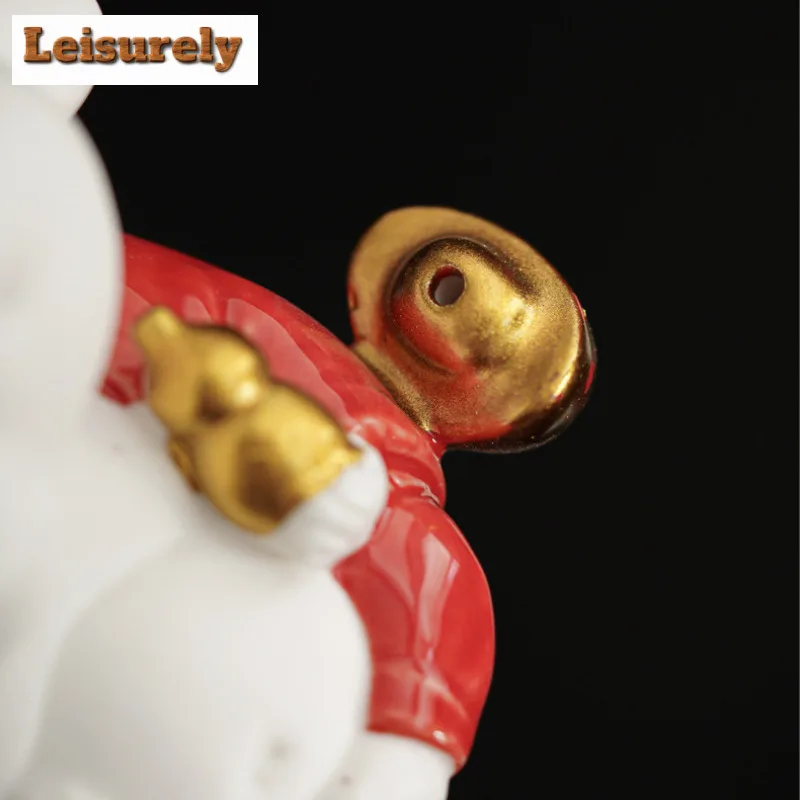 Ceramic Blessing Buddha Incense Holder Mist Smoking Steamers Incense Burners Aromatherapy Censer Teaware Supplies Decoration