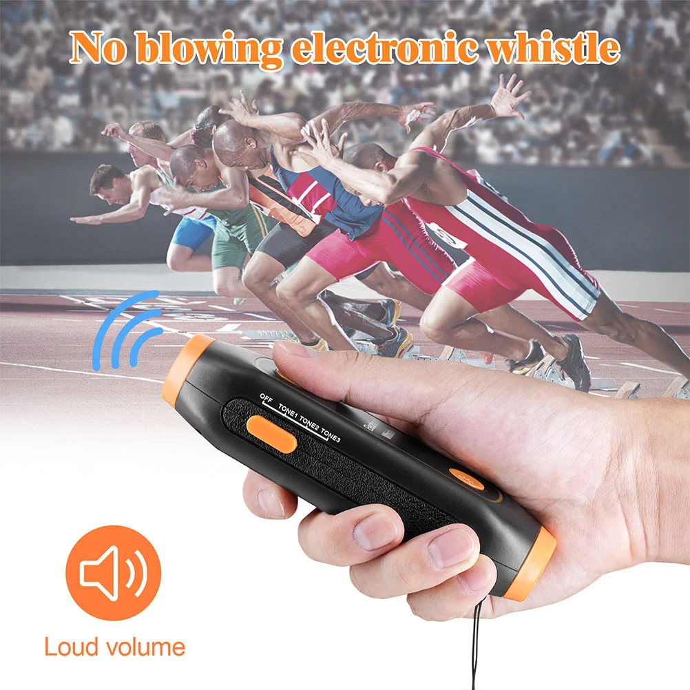 Sports Whistle Adult Basketball Electronic Whistle 3 High Volume Magnet Abs Whistles for Referees Football