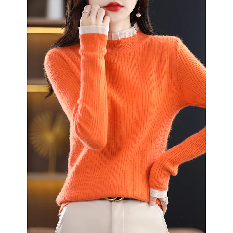 half-turtleneck-100-pure-sweater-women's-knitted-bottoming-shirt-autumn-and-winter-all-match-lace-collar-new-cashmere-sweater-22