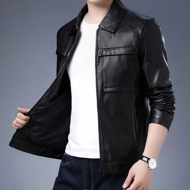 thumbnail image 1 of Chaqueta de gran tamaño para hombre, de un solo pecho, para fiesta, tallas grandes, trajes y blazers para hombre, abrigos sencillos, originales, de alta calidad, verano 2024, 1 of 5
