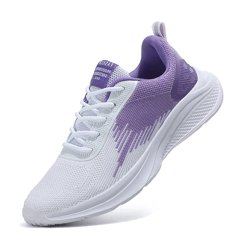 

New Women's Shoes Breathable Sneakers Brand Running Shoes Casual Sports Shoes 2021 Outdoor Light Lace Fitness Shoes SD-805