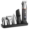 WAIKIL New Multi functional Home Barber Quick Change Blade Trimmer USB Portable Charging Cordless Beard Trimmer 6