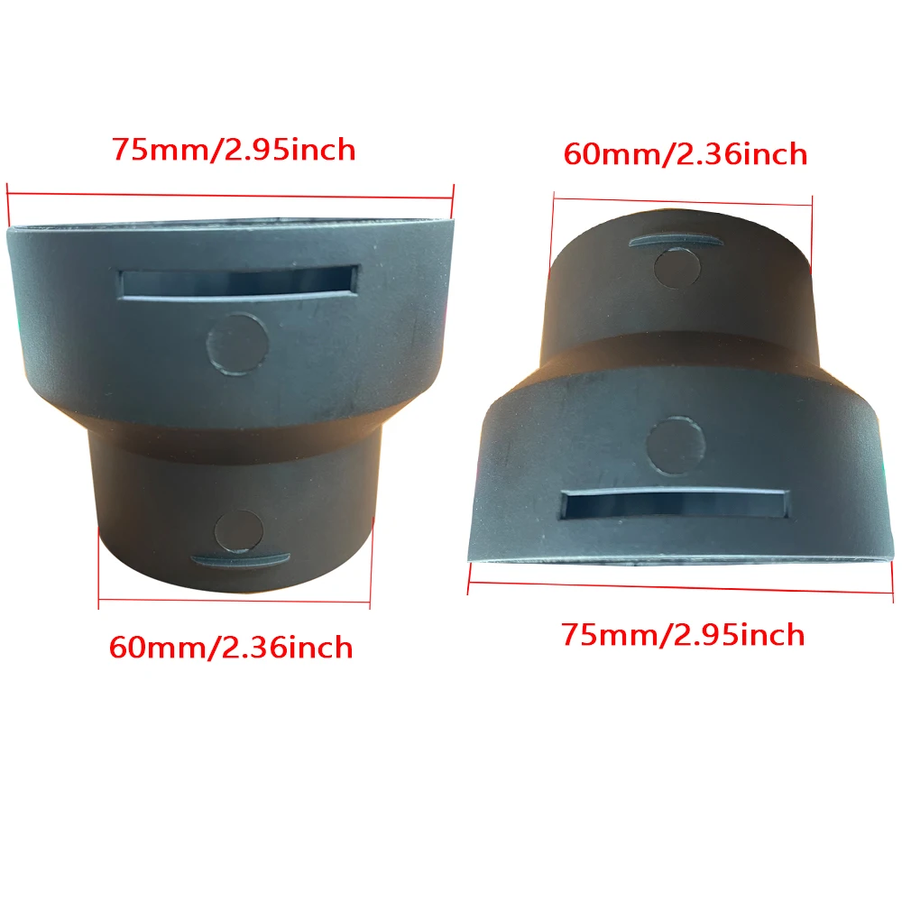 75mm-60mm Car Parking Heater Ducting Reducer Connector Air Diesel Heater Duct Pipe Reducer Adapter Converter for Eberspacher air diesel heater duct pipe heater duct connector car heater accessories