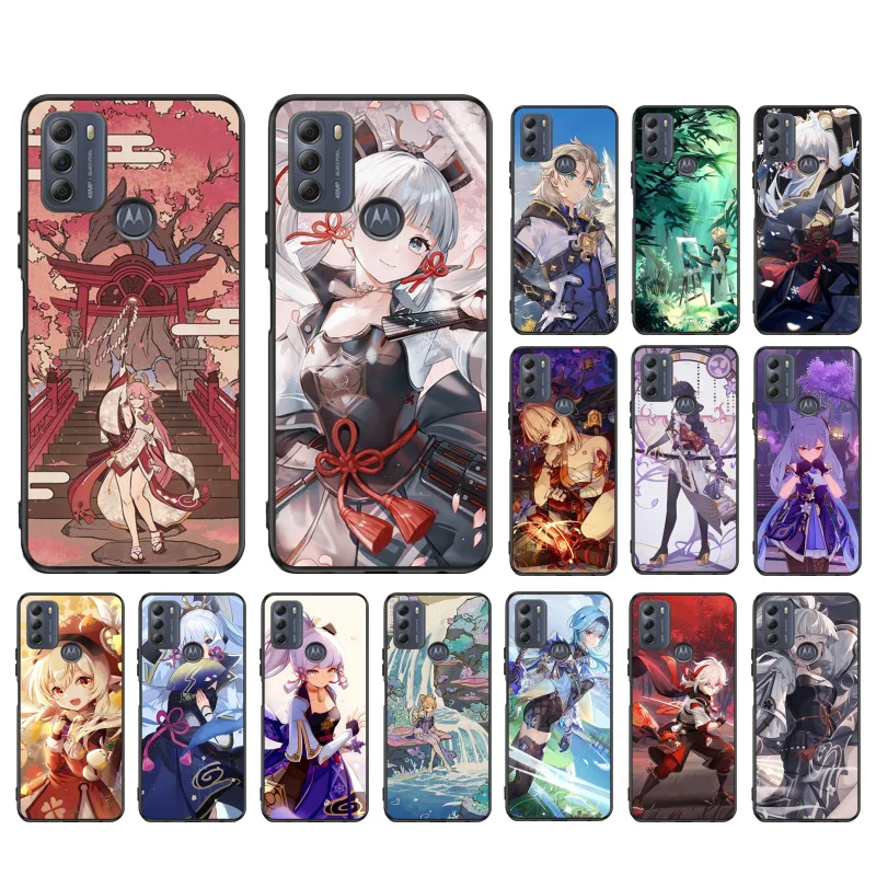 

Genshin Impact Yan Fei Phone Case for Moto G84 G22 G32 G42 G52 G62 G53 G72 G60 G60S G100 G10 G20 G30 G13 G50 G 5G G Pure
