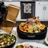 Toaster Oven Convection Top & Grill Bottom for Surround Cooking, Cook Frozen or Fresh, Smart 3