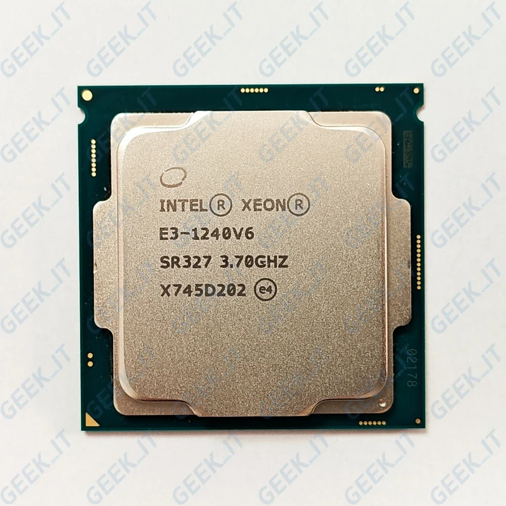  E3-1240v6 SR327 3.7GHz 4 ھ 8 , 8MB 72W LGA1151 E3 1240 v6