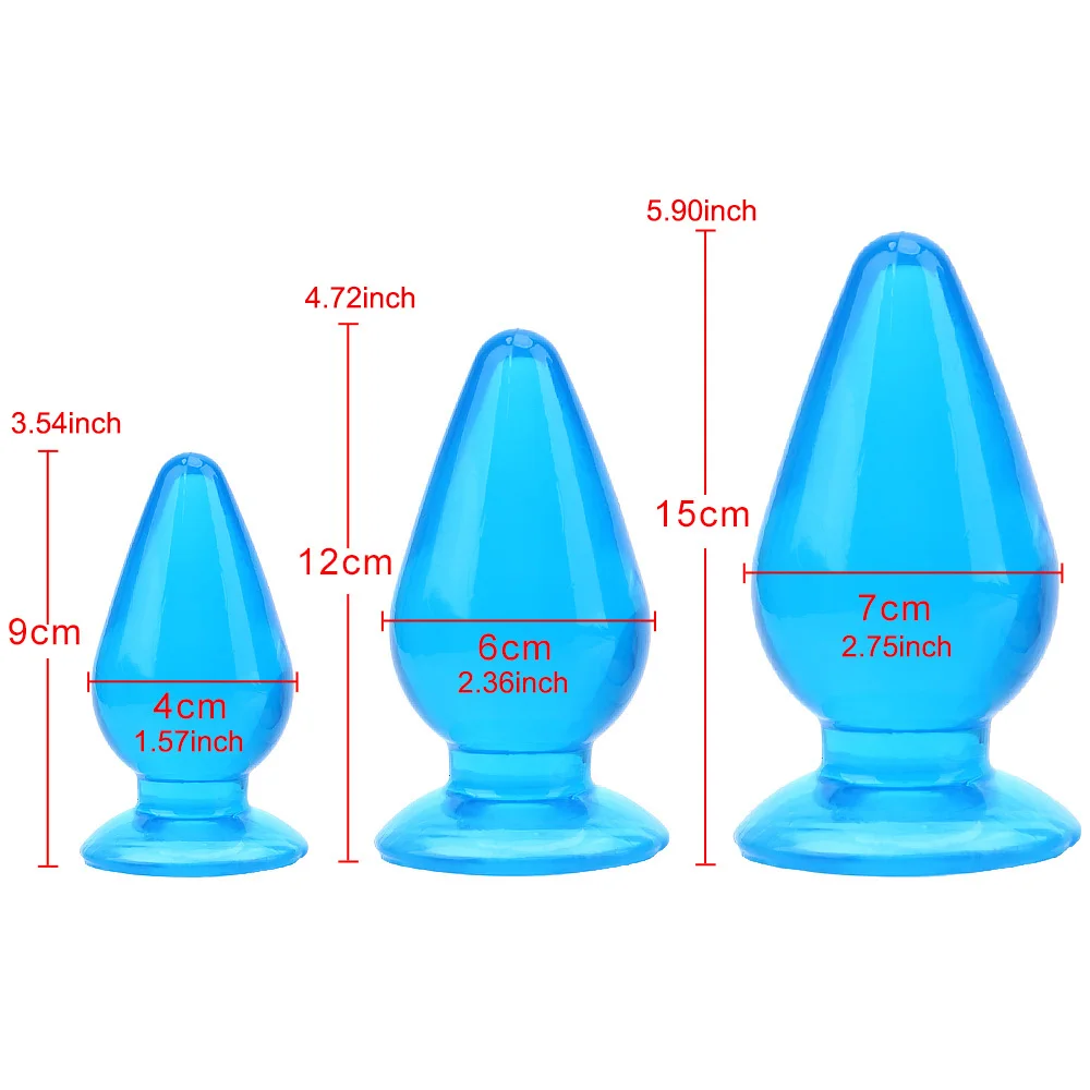 IKOKY Grouss Perlen Prostata Massager Anal Plug Riseg Gréisst Anus Stimulator Anus Plugs Erotesch Spillsaachen Fir Männer Fraen Sex Shop_voghion.com