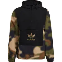 Adidas Originals Coupe-vent à capuche demi-zip pour homme GN1875 5
