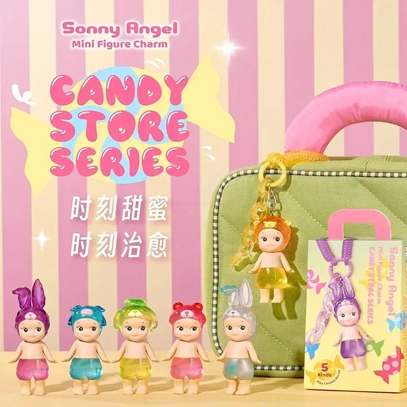 

New Sonny Angel Doll Candy Store Series Blind Box Toy Doll Lucky Mystery Box Caja Misteriosa Kawai Keychain Decor Girl Xmas Gift