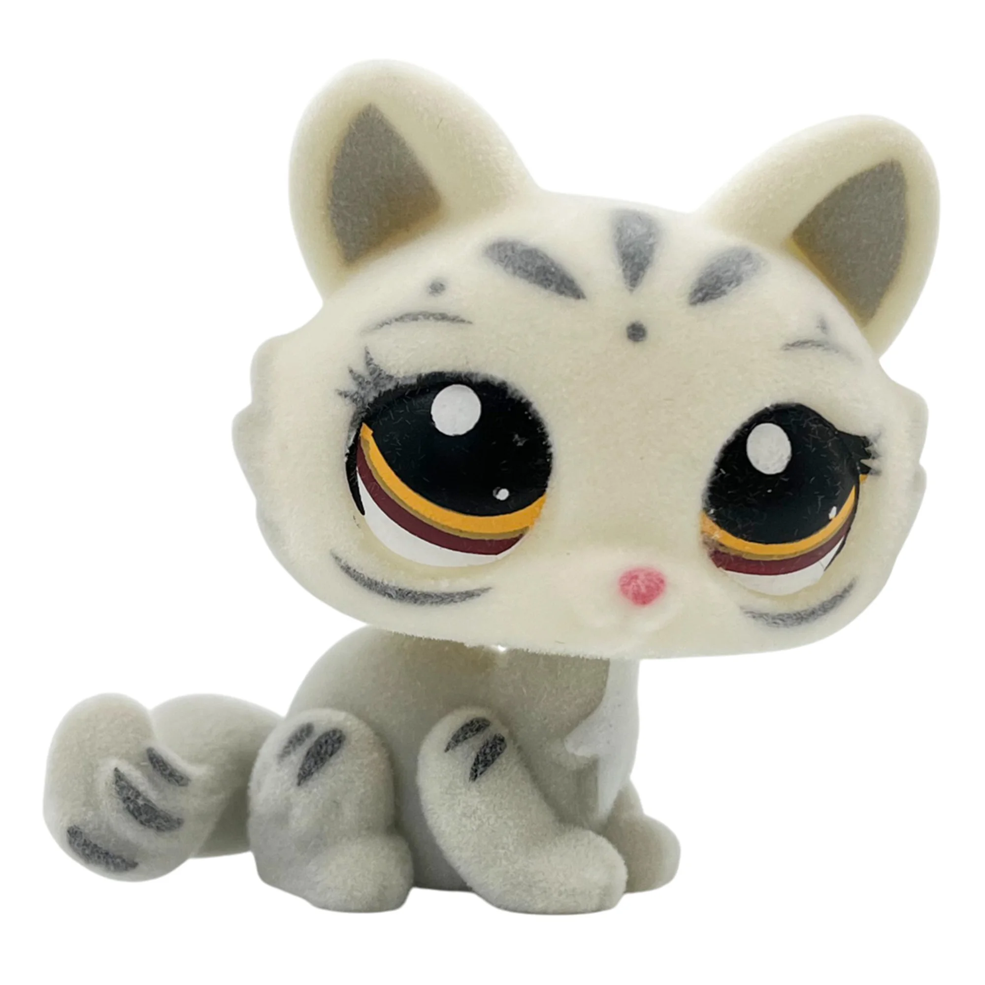 Flocked Custom Pet Toy Stand: Short Hair Cat & Dog Bobblehead Collection