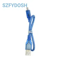 30CM USB Cable for Uno R3/Nano/MEGA/Leonardo/Pro Micro/DUE Blue High Quality A Type USB/Mini USB/Micro USB Cable For Arduino - Image 5