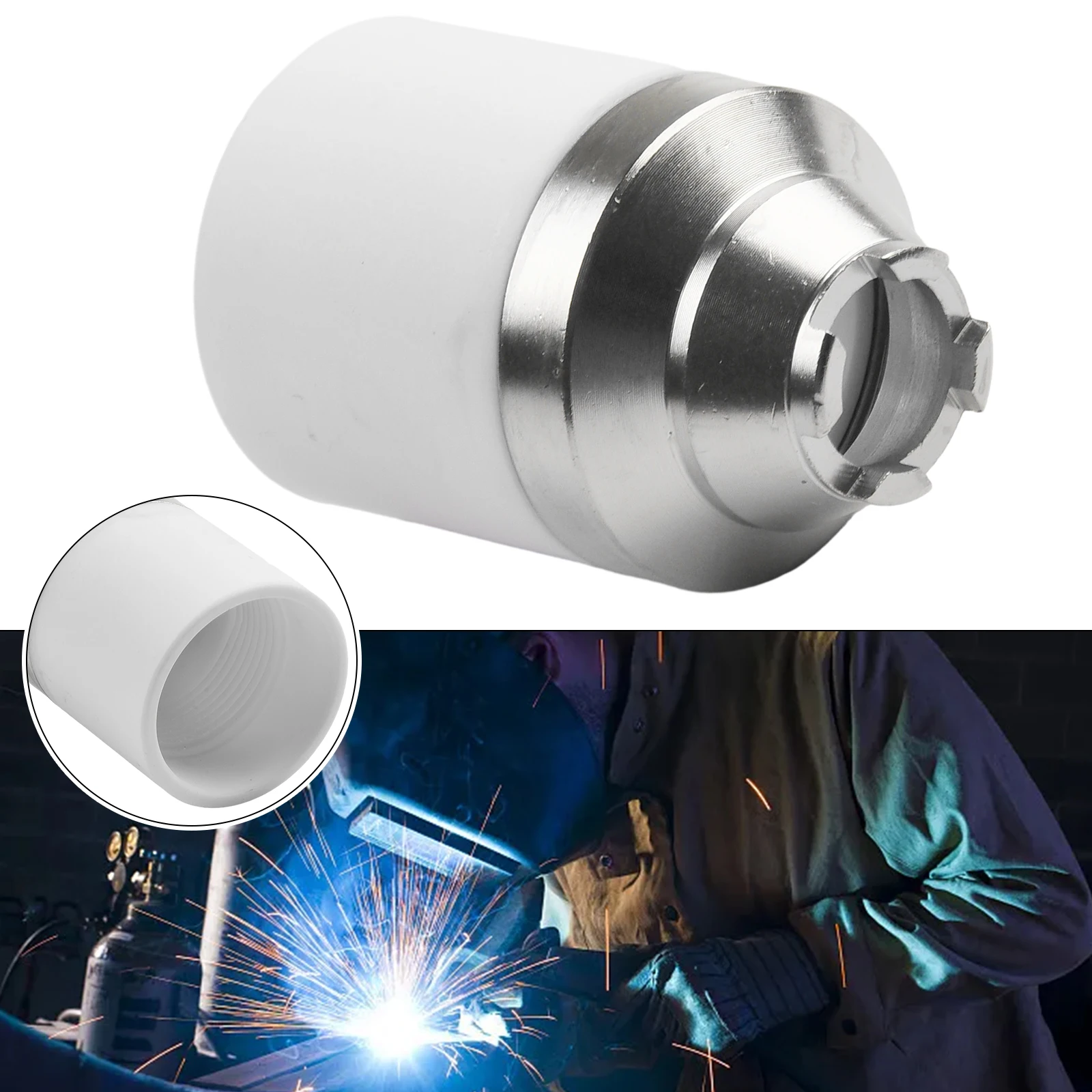 

Nozzle Copper Cover Plasma Cutting Torch 1PC Cutting Torch Accessories P80 Protective Cover Tool Parts For Cutting Brandnew
