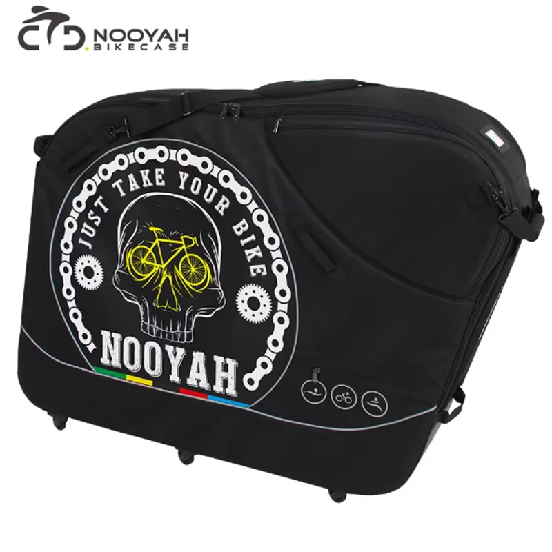 NOOYAH バイクトラベルバッグ 自転車輸送バッグ ロードバイクケース